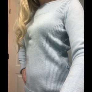 Ann Taylor factory medium baby blue sweater
